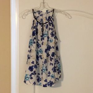 Floral dressy tank